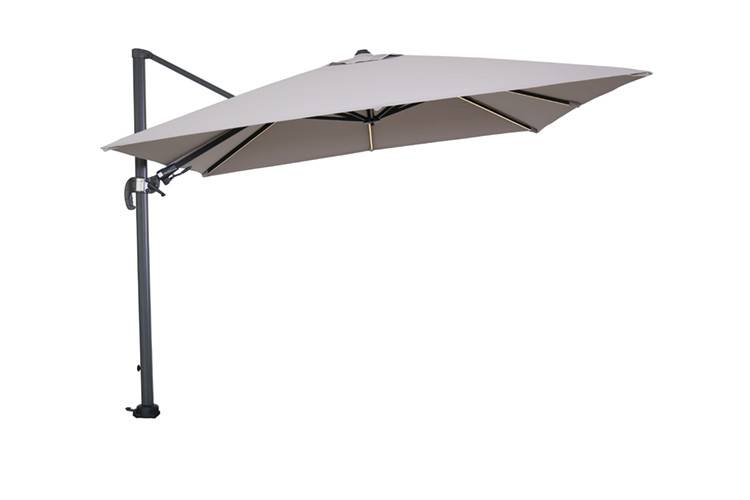 Garden Impressions - Parasol Hawaii Lumen 300x300 - noir charbon/sable - Garden Impressions - Image 2