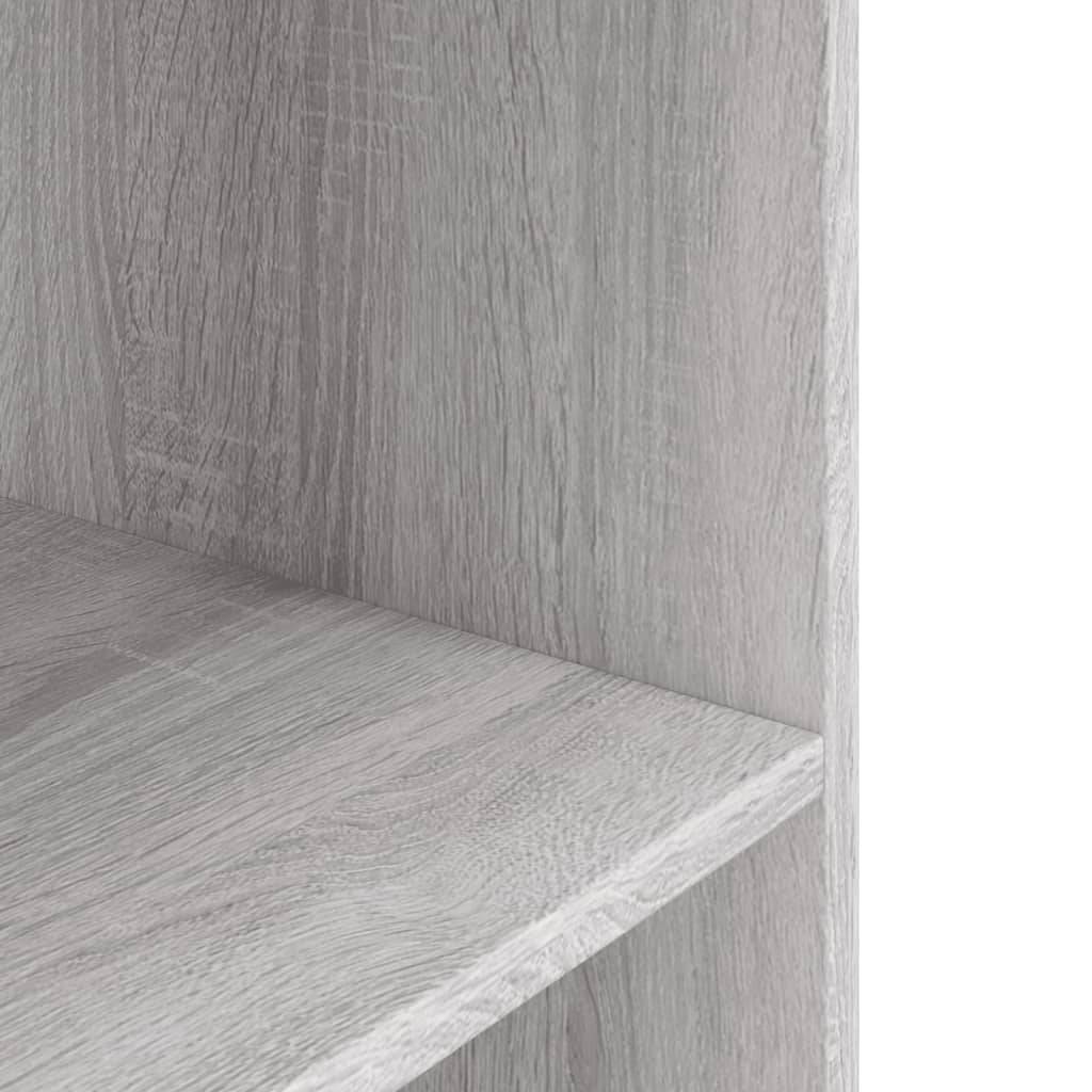 Meuble pour Aquarium Bois d'Ingénierie pour Salon avec Rangement 120x40x60 cm Gris Sonoma - ComfortXL Outdoor Living - Image 6