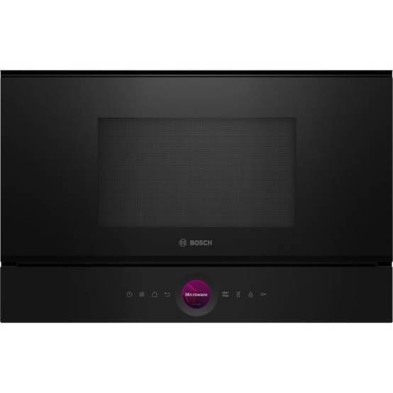Bosch - Micro-ondes simple encastrable - BOSCH SER8 - BFL7221B1 - Noir - 21 L - 38,2 x 59,4 x 31,8 cm - Image 1