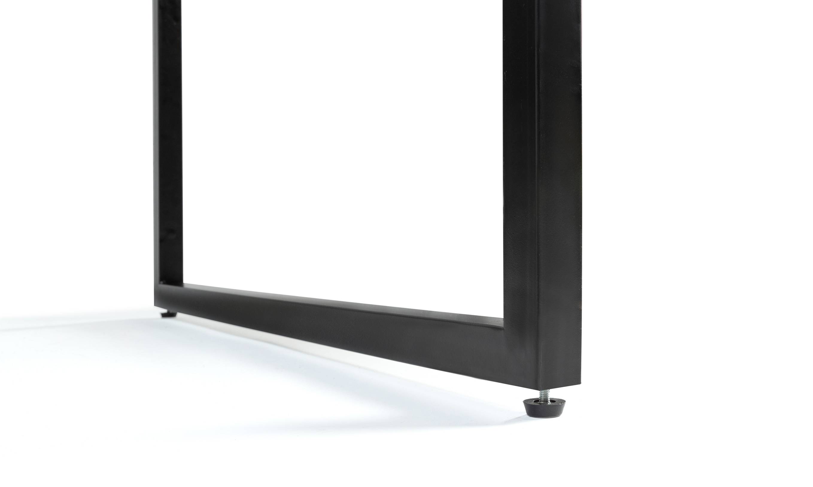 Table console extensible  effet bois et métal - 4 rallonges - FACILITYS - Image 5