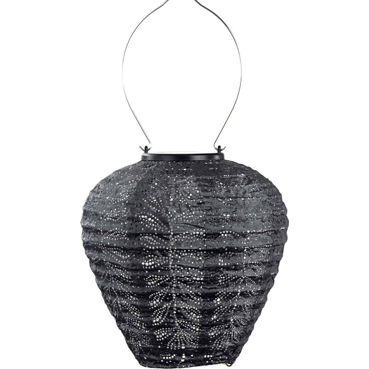 Lumiz - Lanterne solaire Balloon 20 cm Folia - Gris foncé - Image 1