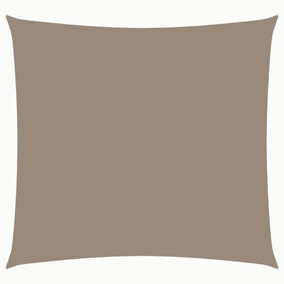 Voile de parasol tissu oxford taupe 4 x 4 x 4 m - PANGIVO - Image 1