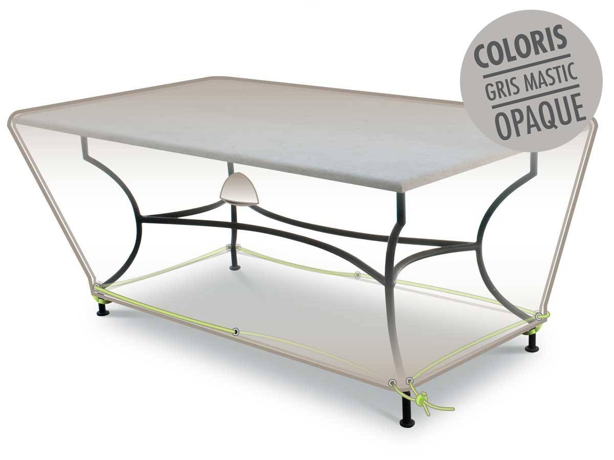 Housse de protection Cover Line pour table rectangulaire 6-8 personnes - 210 x 100 x 50 cm - Image 1