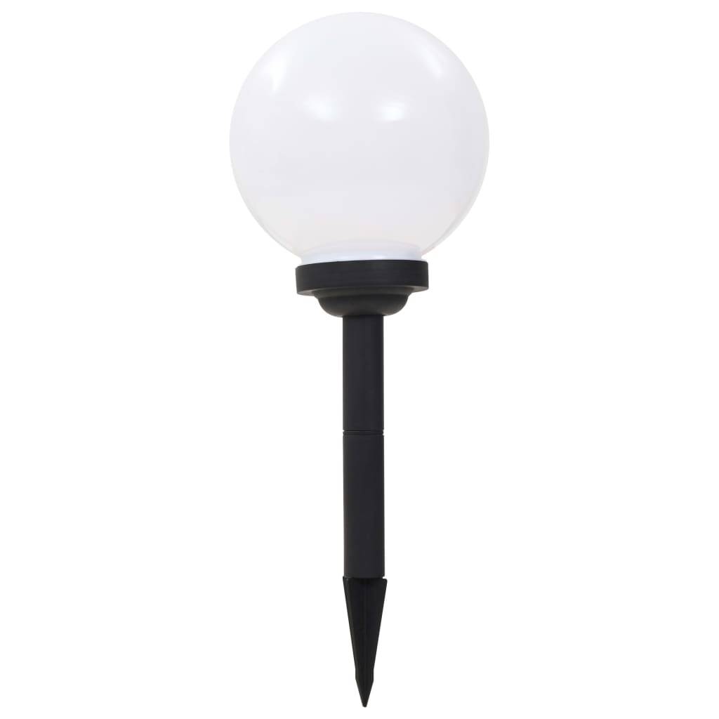 Lampe d'extérieur - Lampe de jardin LED sphérique solaire 3 pcs 20 cm RVB - Image 1
