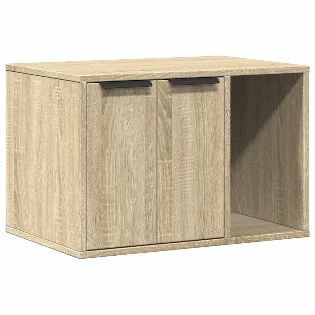 Vidaxl - Meuble de bac à litière pour chat chêne sonoma bois ingénierie vidaXL 857726 - Image 2