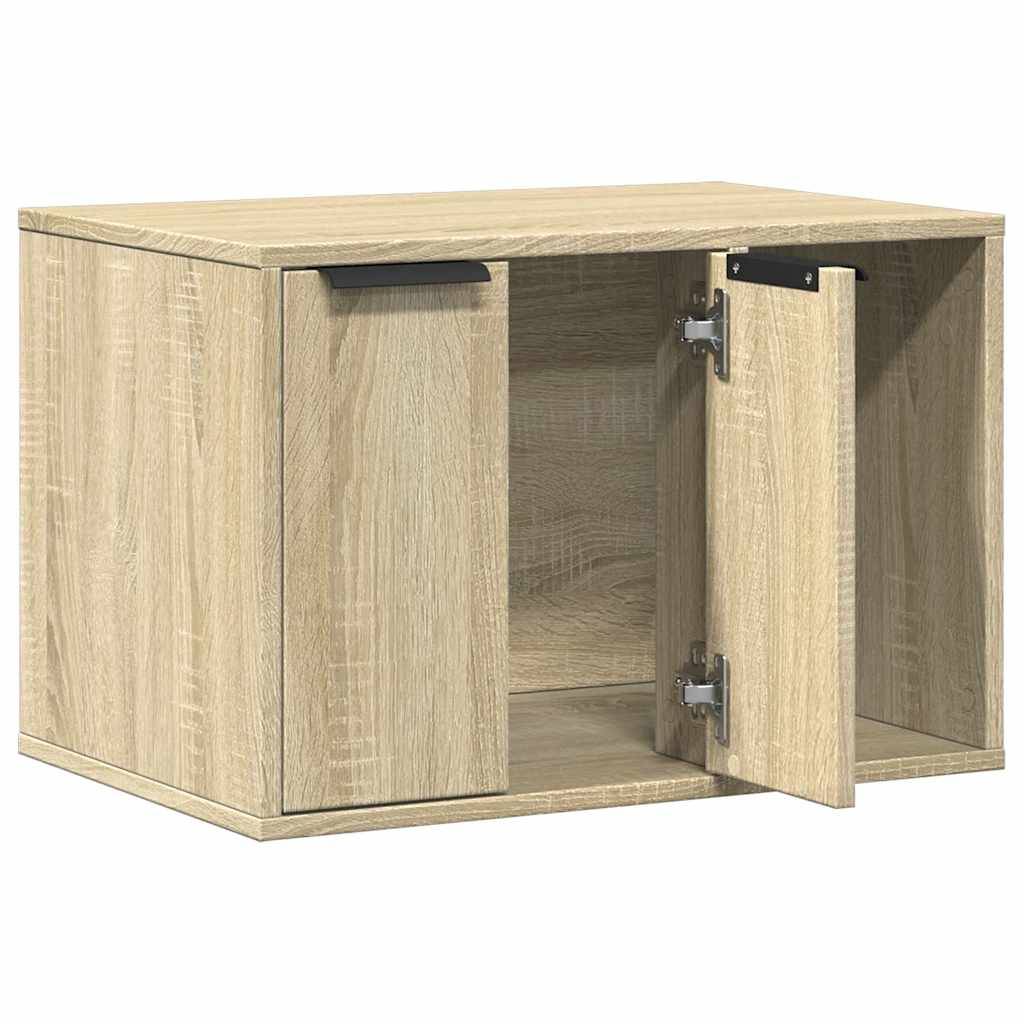 Vidaxl - Meuble de bac à litière pour chat chêne sonoma bois ingénierie vidaXL 857726 - Image 5