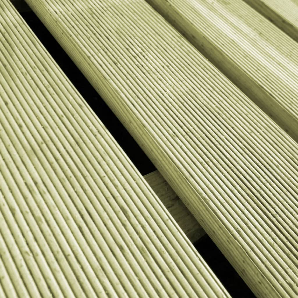 Vidaxl - Dalles de terrasse 18 pcs 50x50 cm Bois Vert - vidaXL - Image 3
