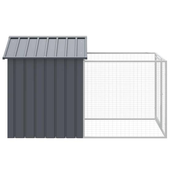Niche plastique acier anthracite 117 x 201 x 123 cm - Prolenta premium p3163.1 - Image 2