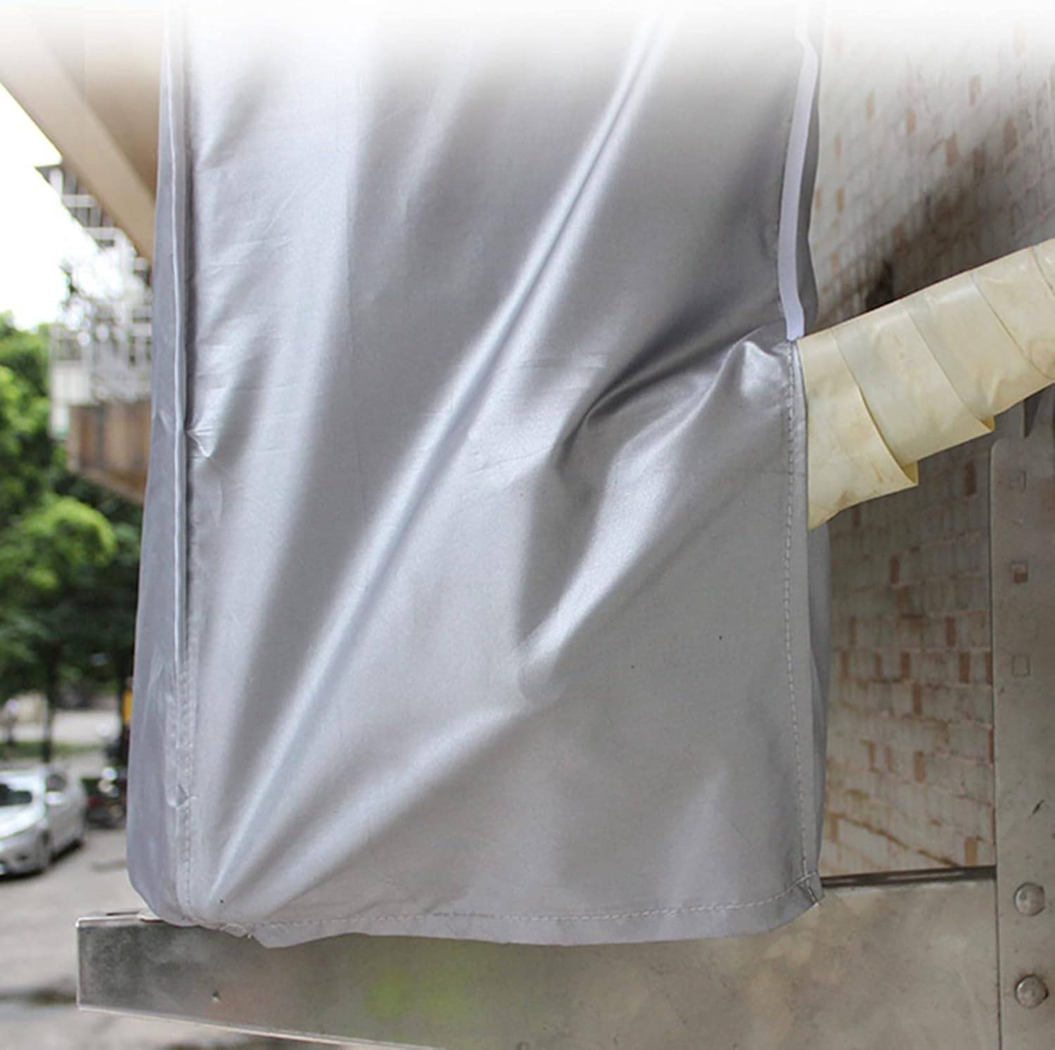 IntiMeg - Housse Climatiseur Exterieur, Étanche Couverture Extérieure de Climatiseur, Housse de Protection Anti-poussière et Anti-Neige (Size : 100x41x80cm) - Image 4