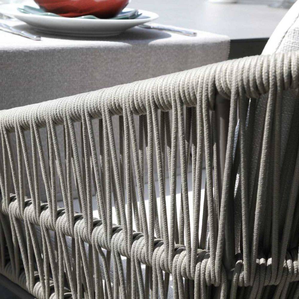 Fauteuil de jardin en aluminium et résine synthétique Iris - Image 4