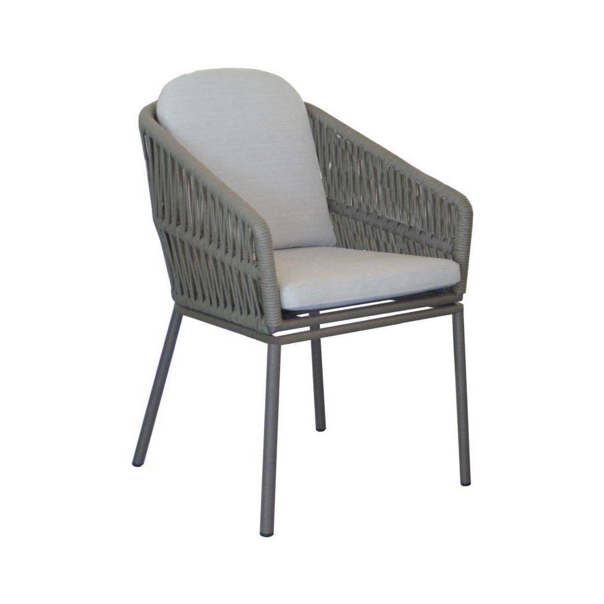 Fauteuil de jardin en aluminium et résine synthétique Iris - Image 1