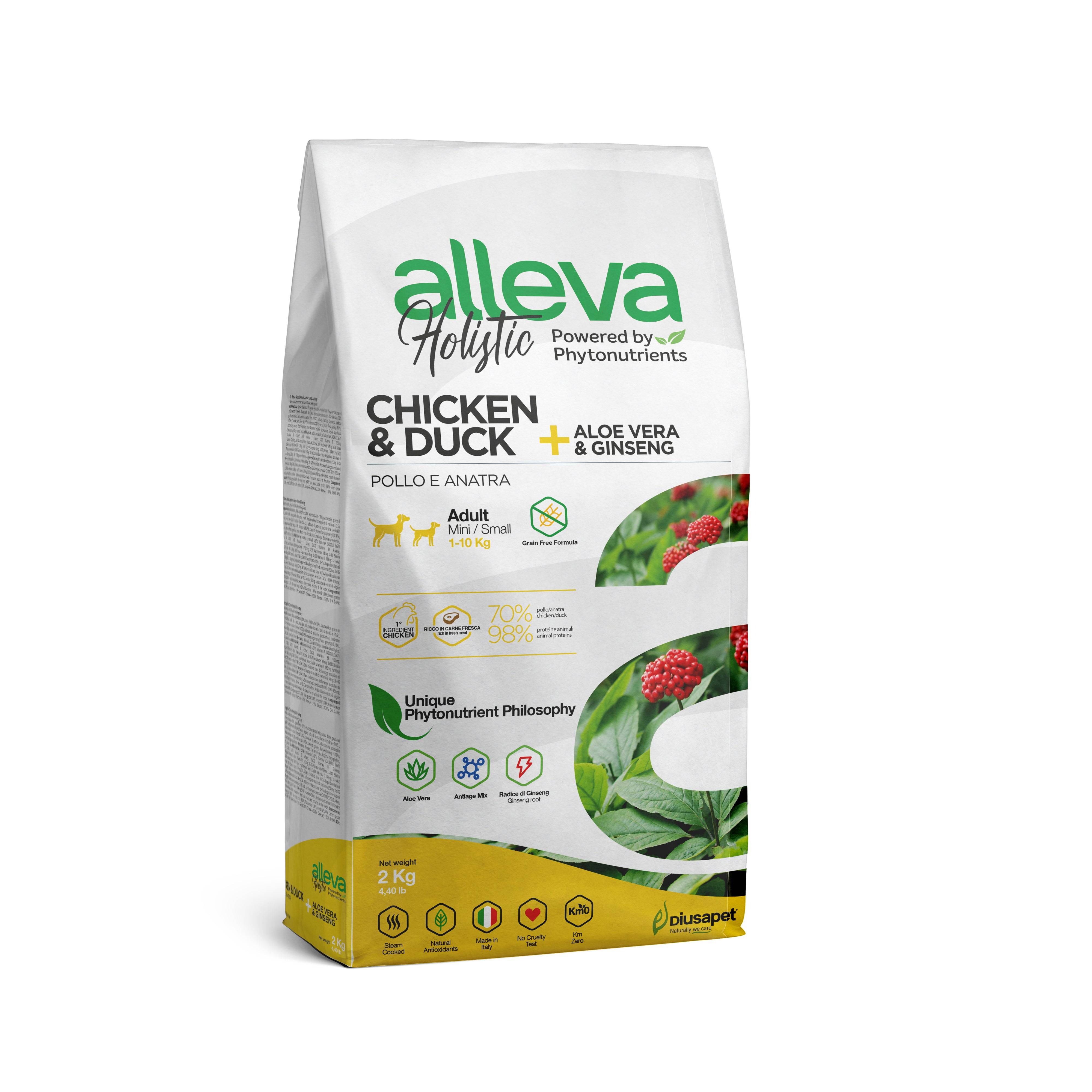 Alleva - Croquettes Sans Céréales Poulet & Canard pour Chien de Petite Taille - Image 1