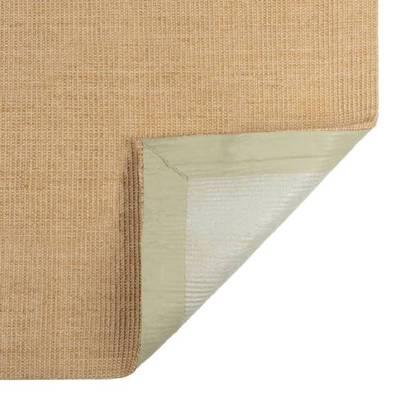 Tapis de Couloir en Sisal 100% Naturel Antidérapant pour Entrée Salon Brun 80x200 cm – ComfortXL Outdoor Living - Image 5