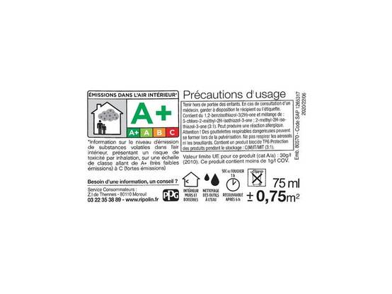 Ripolin - Testeur peinture vert nobile satiné intérieur RIPOLIN 75 ml - Image 5