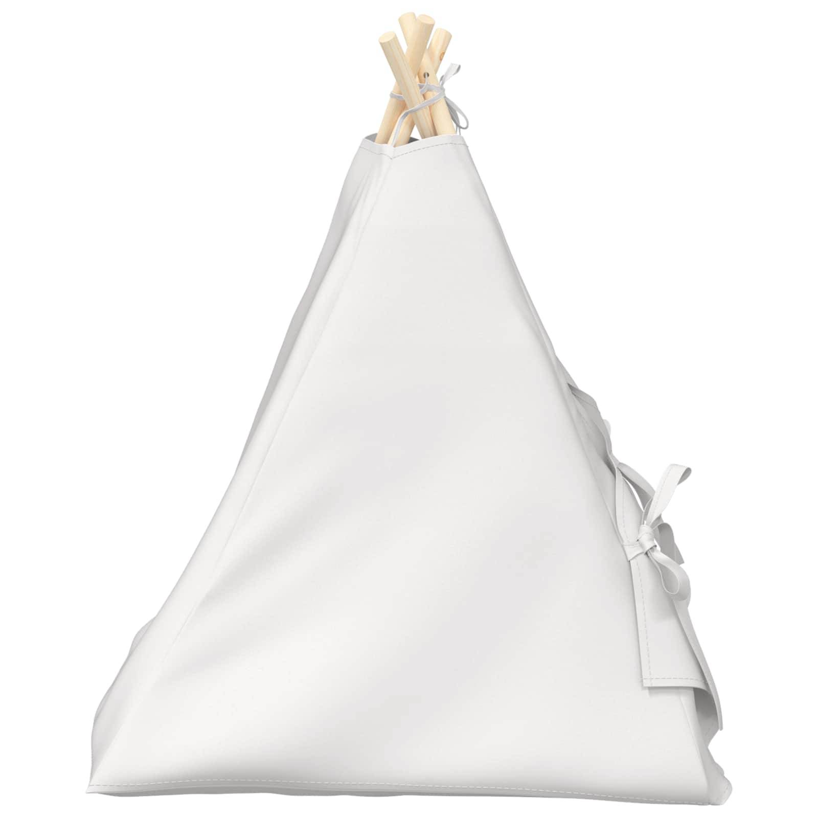 Vidaxl - Teepee pour animaux de compagnie avec coussin 60 x 60 x 70 cm vidaXL 42020254 - Image 7