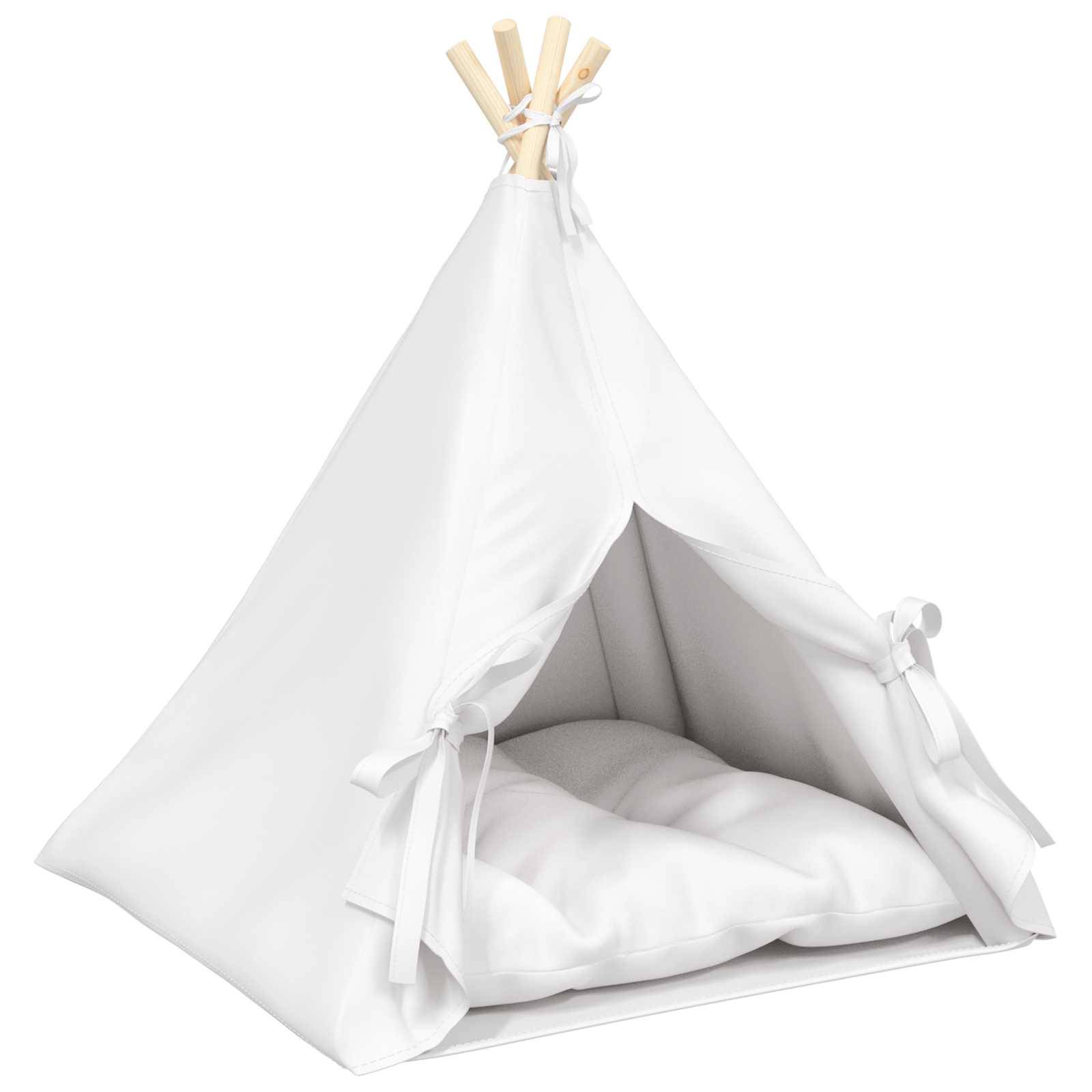 Vidaxl - Teepee pour animaux de compagnie avec coussin 60 x 60 x 70 cm vidaXL 42020254 - Image 2