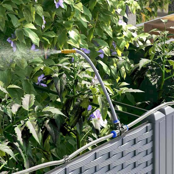 Cache-pot de jardin 2 pcs | Bac à fleurs Gris Clair Acier - Image 4