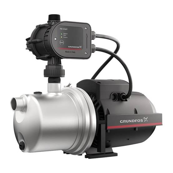 Pompe à eau Grundfos JP 548 PM START autoamorçante jusqu'à 5,8 m3/h monophasé 220V - Image 1