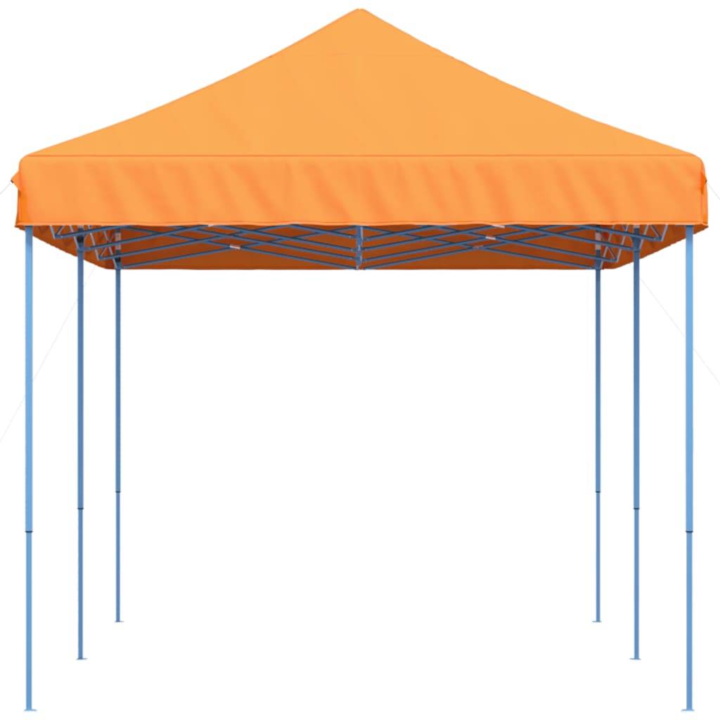 ComfortXL - Tente de réception pliante acier pour grands rassemblements toit Oxford 5.8x3m Orange - ComfortXL Outdoor Living - Image 5