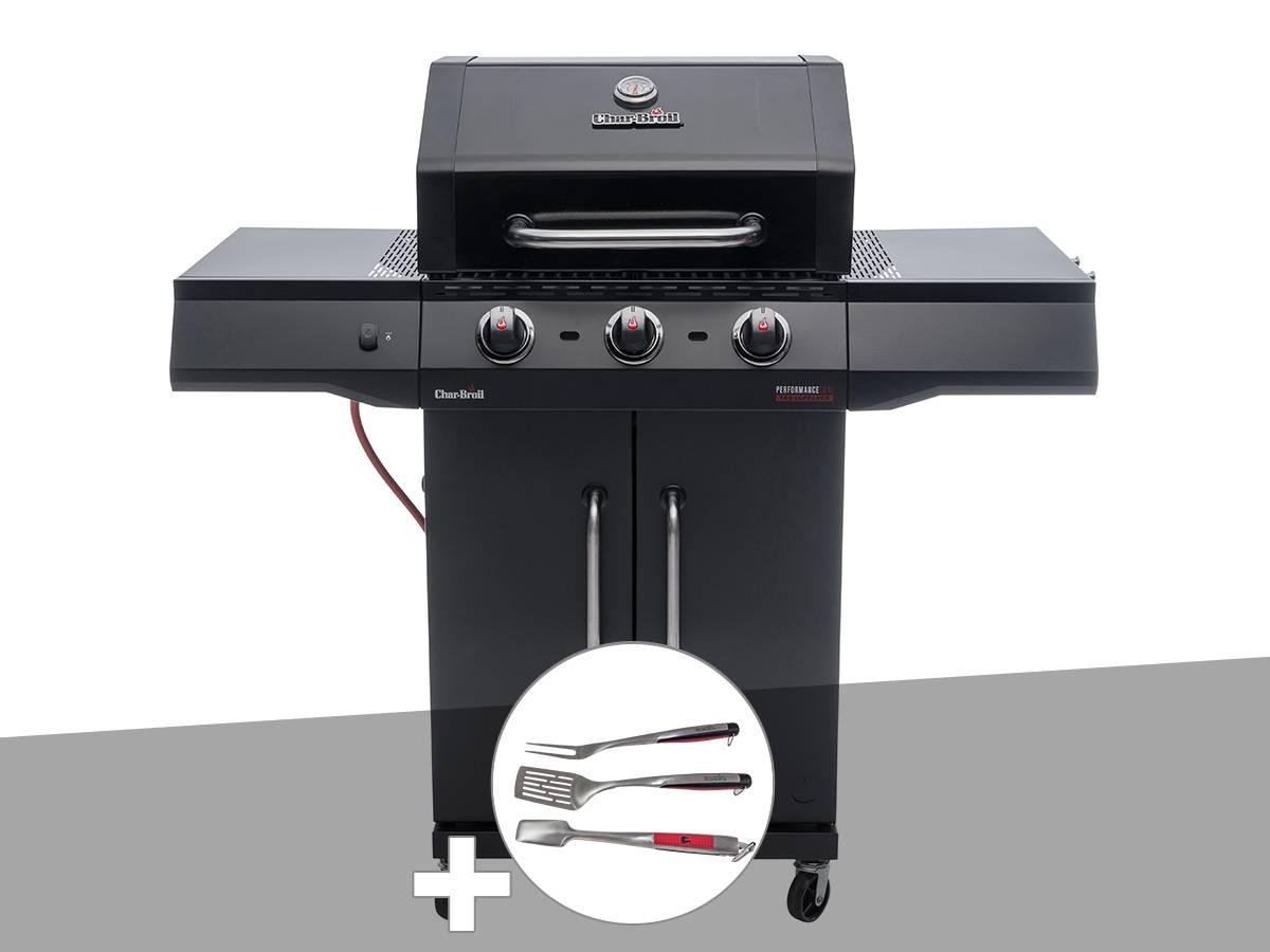 Char-broil - Barbecue à gaz Performance CORE B3 + Kit 3 ustensiles - Char-Broil - Image 1