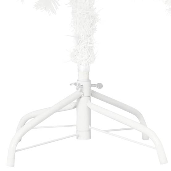 ComfortXL - Sapin de Noël réaliste PE Blanc 210cm avec LED et boules – ComfortXL Outdoor Living - Image 4