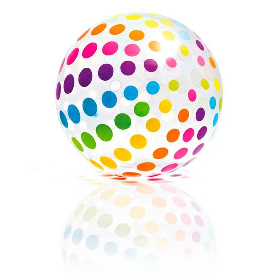 Ballon gonflable géant INTEX diam.107 CM - Image 1