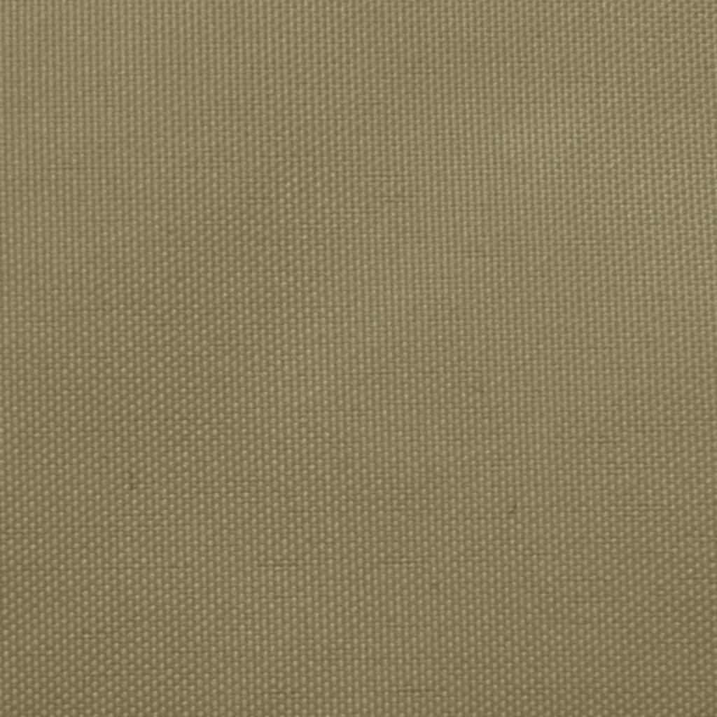 Helloshop26 - Voile toile d'ombrage parasol tissu oxford carré 5 x 5 m beige - Image 3