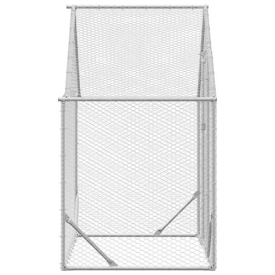 Volière Extérieure Acier Galvanisé Style Industriel Jardin 170x100cm - ComfortXL Outdoor Living - Image 5