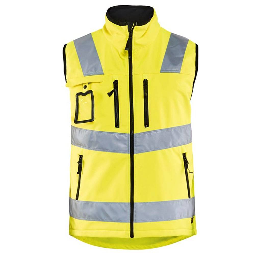 Gilet sans manches haute visibilité Blaklader Softshell Jaune 4XL - Image 1