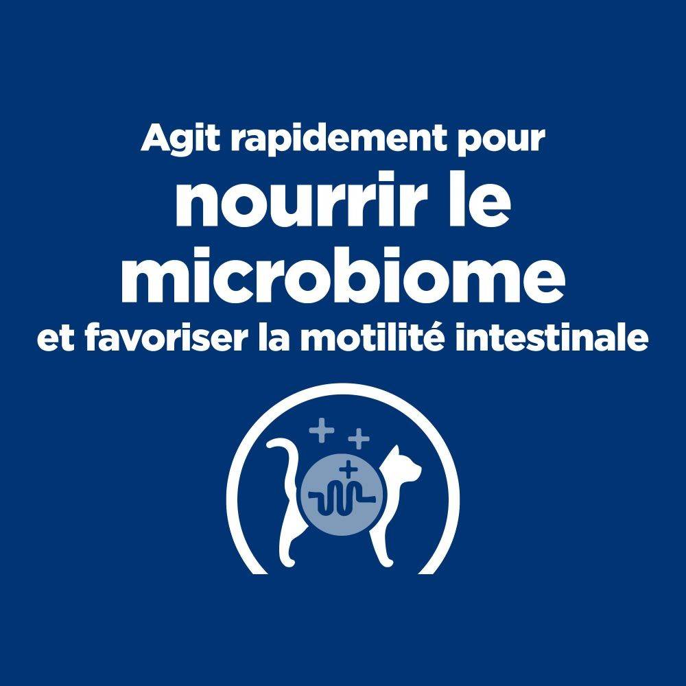 CROQUETTES CHAT ADULT PRESCRIPTION DIETS GASTROINTESTINAL BIOME - HILL'S 8 kg - Image 2