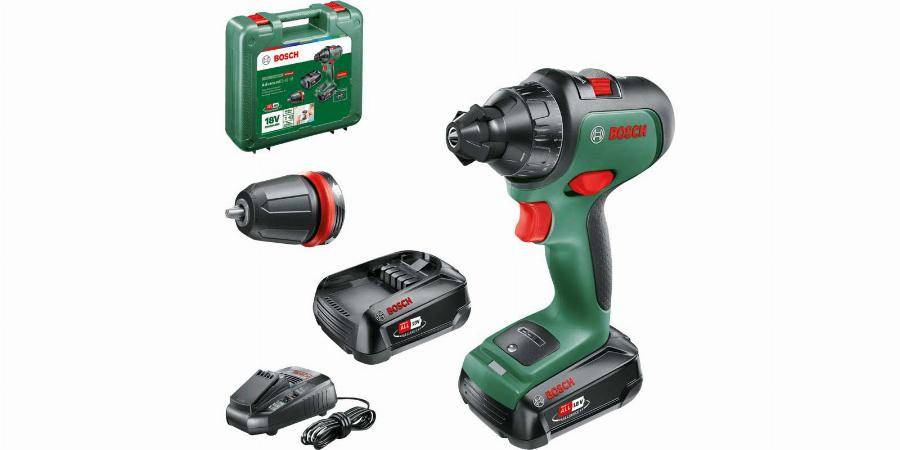 Bosch - Perceuse-visseuse BOSCH AdvancedDrill 18 + 1 mandrins +2 batterie 2,5 Ah + chargeur - 06039B5006 - Image 3