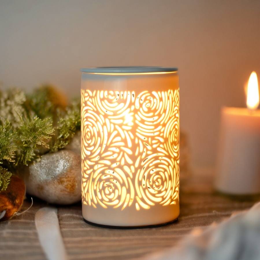 Zen'Arôme Brûleur Cire Parfumée Calorya n°8 - Brûleur Électrique Fondant Parfumé - Lampe à Parfum - Coupelle Amovible - Image 6