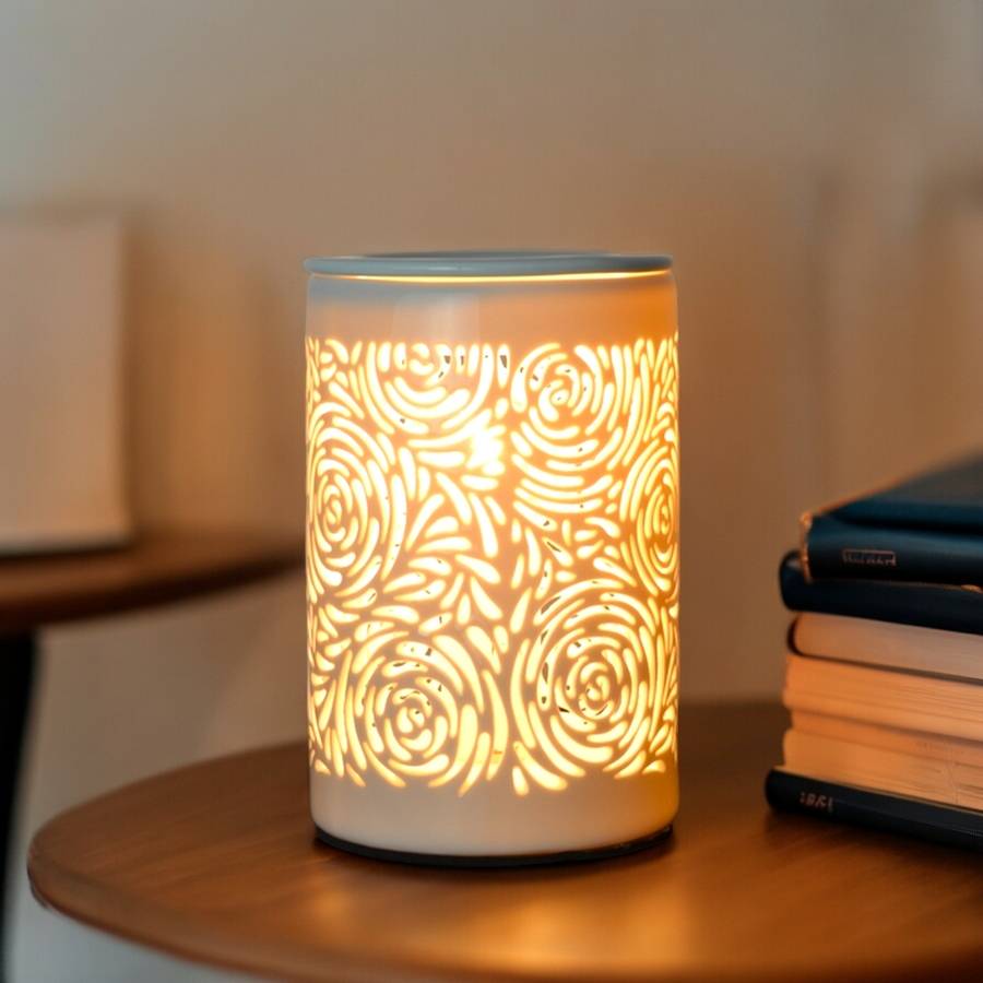 Zen'Arôme Brûleur Cire Parfumée Calorya n°8 - Brûleur Électrique Fondant Parfumé - Lampe à Parfum - Coupelle Amovible - Image 9