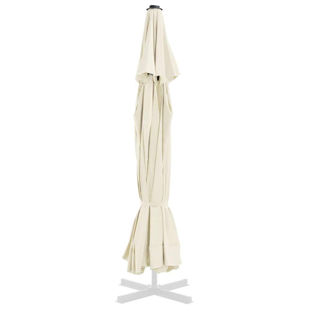Voile de parasol - accessoire parasol - Tissu de remplacement pour parasol d'extérieur Sable 500 cm - MEUBLE PRO - Image 3