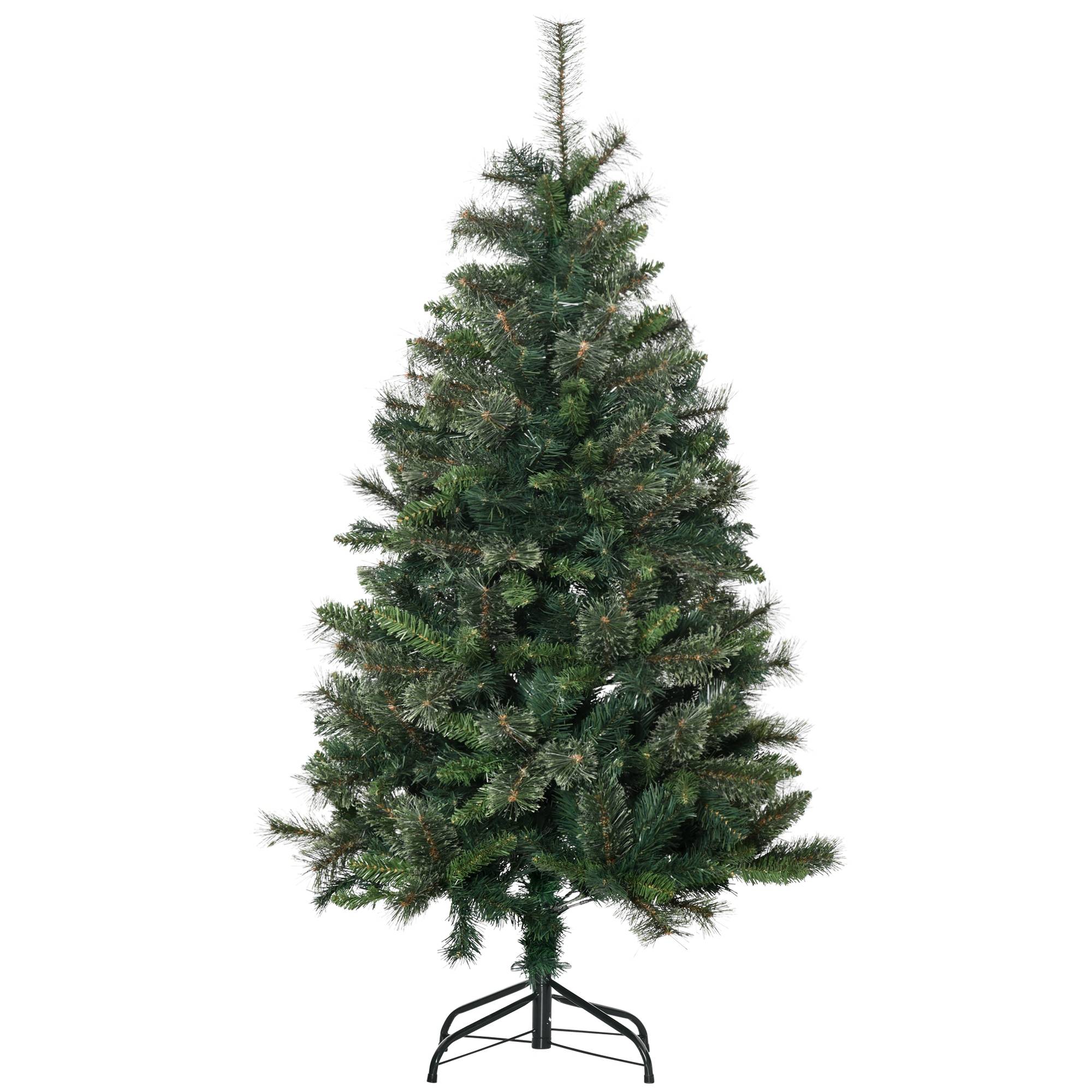 Sapin arbre de Noël artificiel 150 cm 665 branches + support pied vert - Image 2