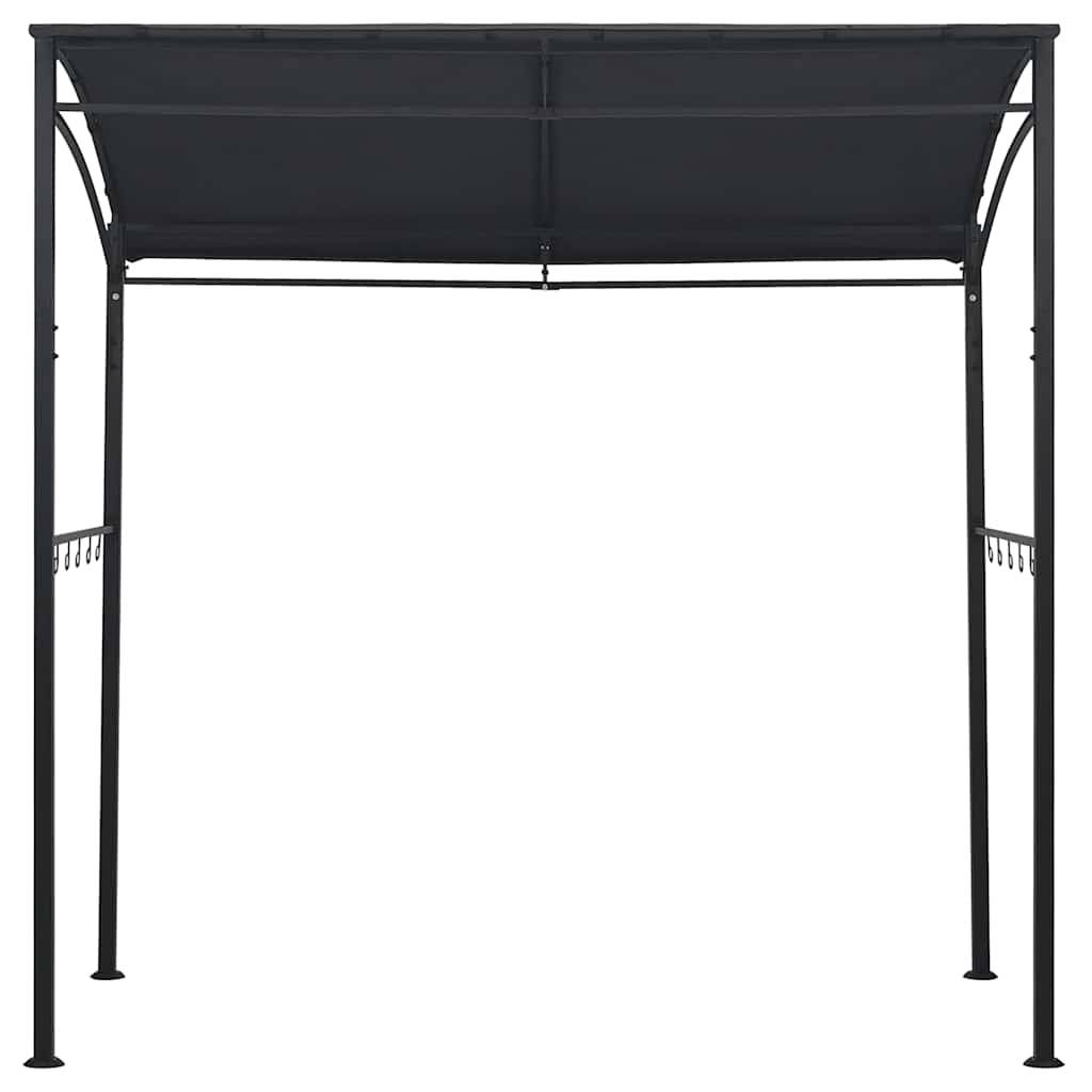 Vidaxl - Belvédère de barbecue 215x150x220 cm Anthracite Acier vidaXL 48603 - Image 7