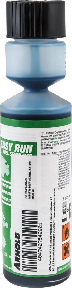 Arnold - Stabilisateur de carburant EASY RUN pour moteurs à essence à 2/4 tps et Diesel - 250 ml Arnold - Image 4