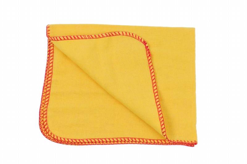 Chamoisine Coton Jaune 40X50 cm - Lot de 10 - Guialto