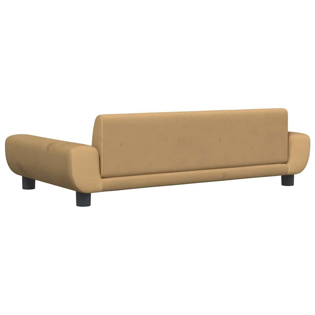 Vidaxl - Lit pour chien marron 100x54x33 cm velours vidaXL 171986 - Image 6