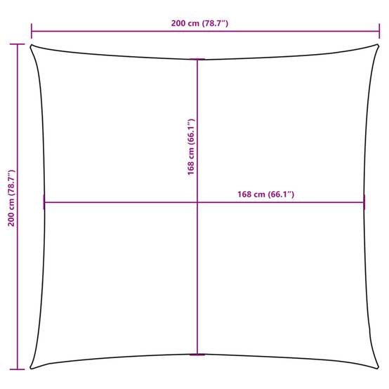 Coussin/parasol polyuréthane rouge 2 x 2 m - Prolenta premium p320.2 - Image 10