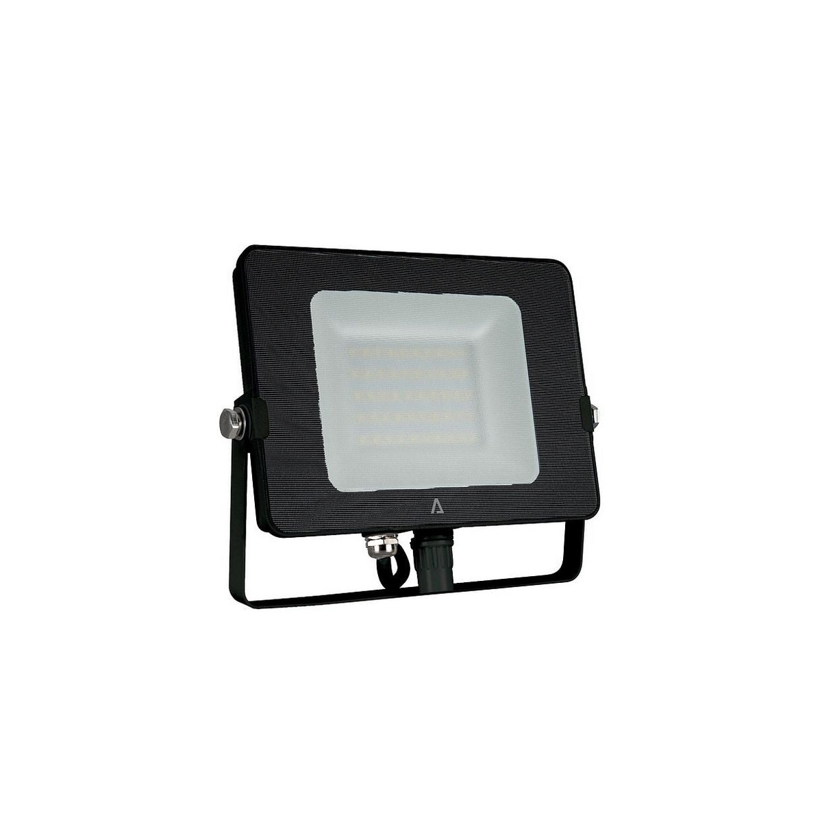 Projecteur spot LED noir 20W SMD 1600Lm Blanc neutre 4000K 230V Extérieur/Intérieur IP65 ASLO - Image 1