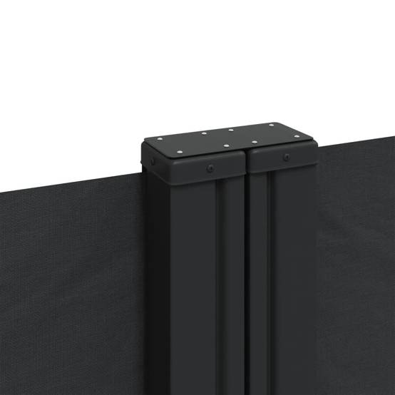 Store Banne - Auvent latéral rétractable noir 200x600 cm - MEUBLE PRO-JU5116 - Image 7