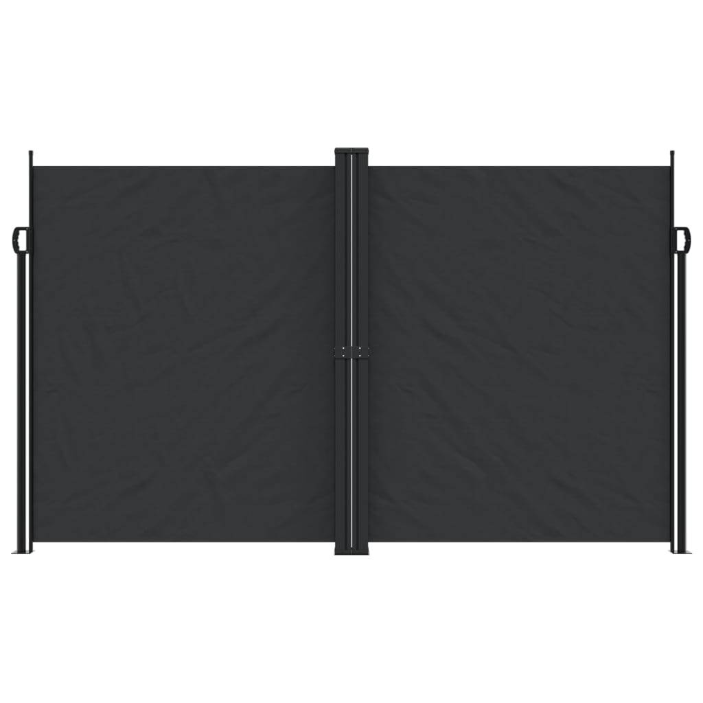 Store Banne - Auvent latéral rétractable noir 200x600 cm - MEUBLE PRO-JU5116 - Image 3