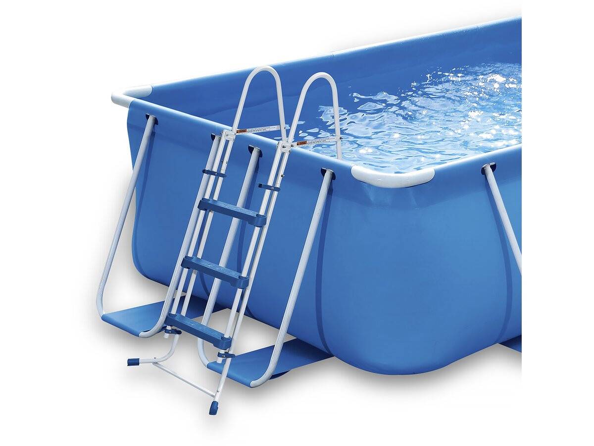 Habitat Et Jardin - Piscine Tubulaire Rectangle- Ludo 1 - 4 X 2 X 1 M - Filtration à Cartouche -habitat Et Jardin - Image 3