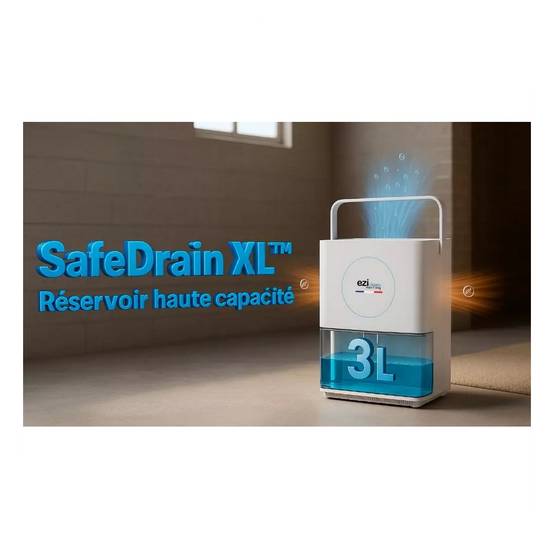 Déshumidificateur 0.6l/j blanc DRYFLOWX E.ziclean - Image 5