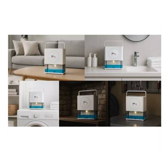 Déshumidificateur 0.6l/j blanc DRYFLOWX E.ziclean - Image 3