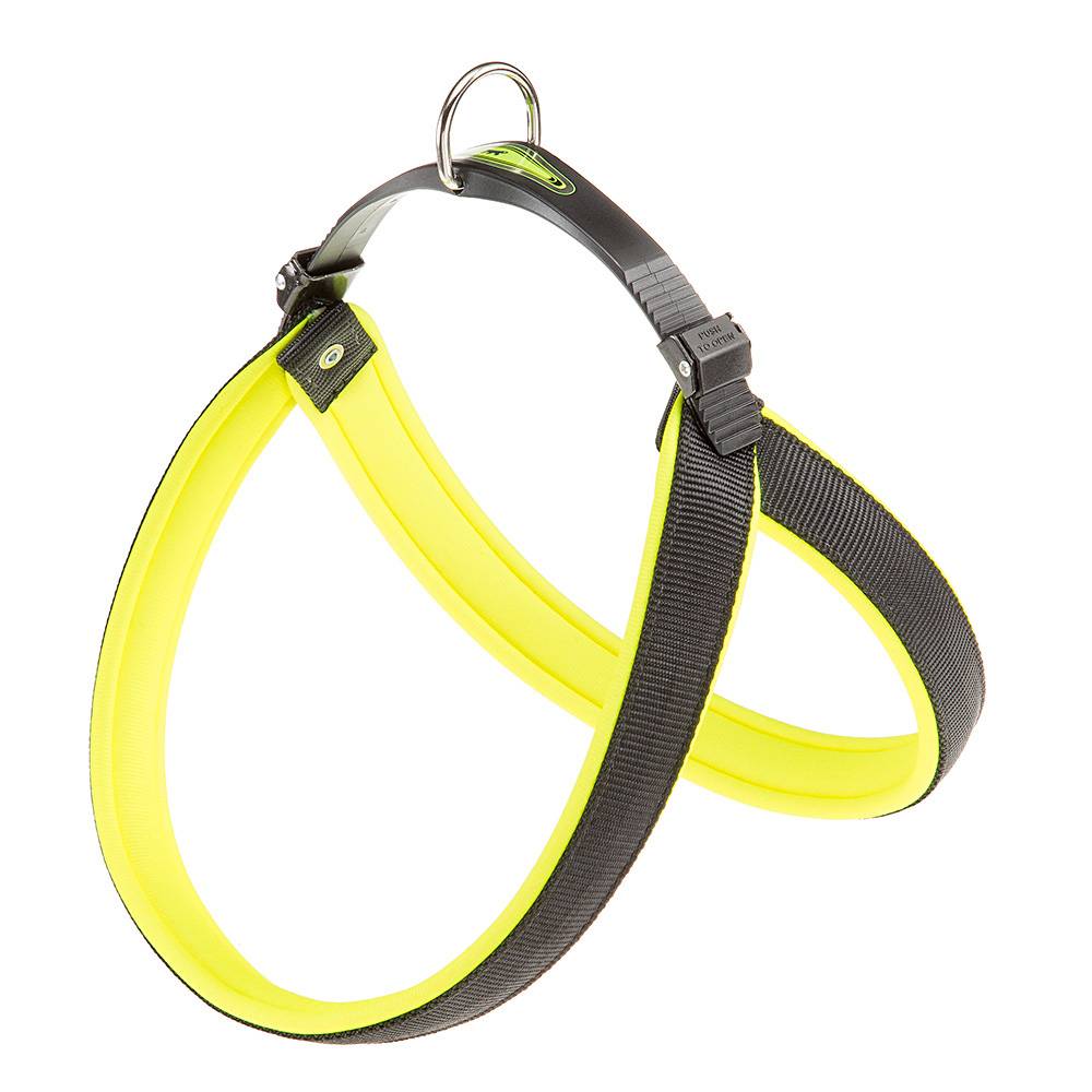 Ferplast - Ferplast Harnais ergonomique pour chiens AGILA FLUO 8, ajustement parfait, fermeture à double micro-régulation, rembourrage souple, A=B 69÷77 cm 25 mm - Image 1