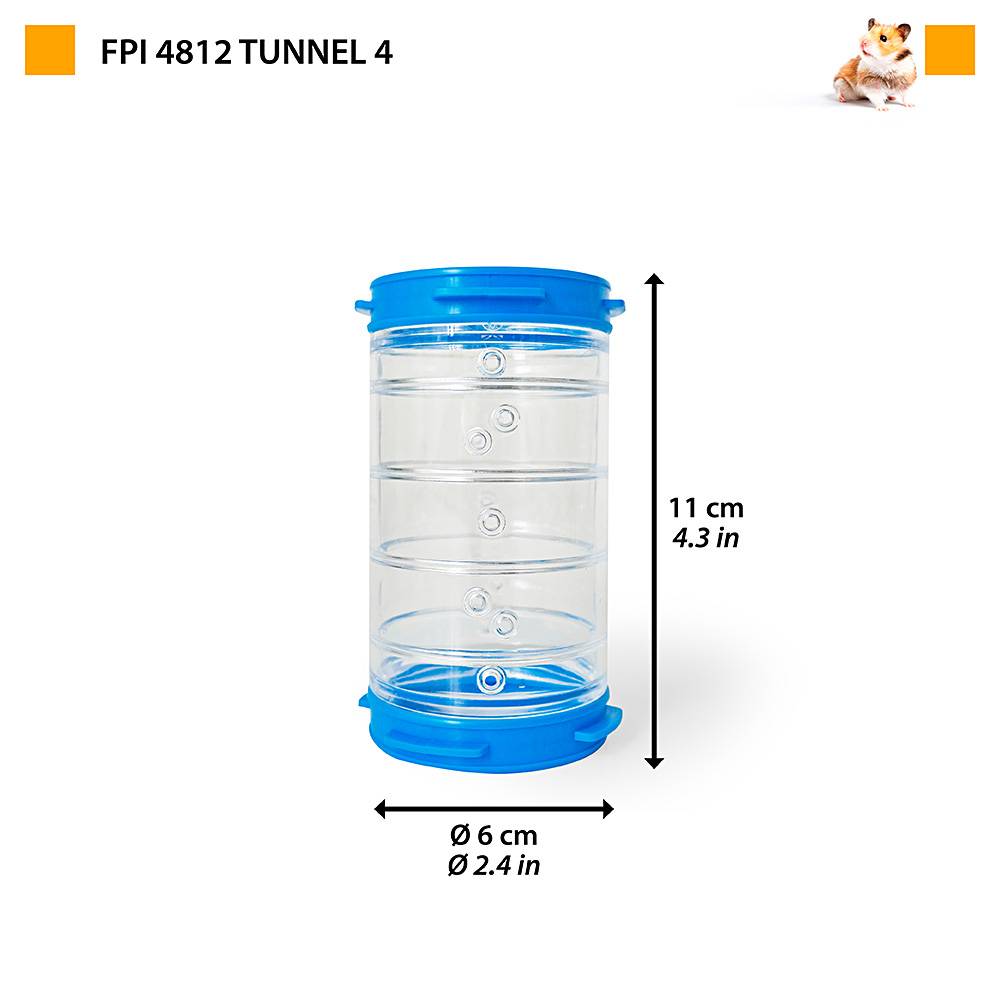 Ferplast - Accessoires rongeurs Ferplast Tube FPI 4812 TUNNEL 4 Couleurs multiples plastique - Image 2