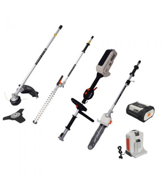Daewoo - PACK Outil multifonction 62V 4 en 1 sans fil, avec batterie 4Ah et chargeur - DAEWOO DALMT62BL - Image 1