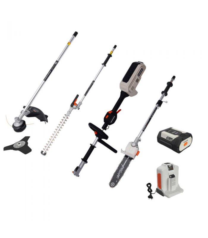 Daewoo - PACK Outil multifonction 62V 4 en 1 sans fil, avec batterie 4Ah et chargeur - DAEWOO DALMT62BL - Image 1